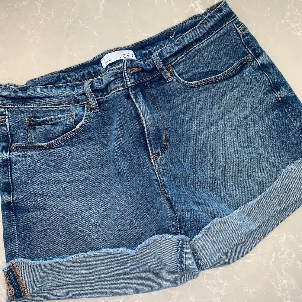 Loft Jean Shorts
